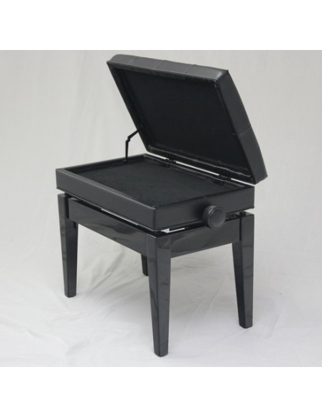 Banqueta Taburete Piano Stagg Regulable Negro Incluye Envío