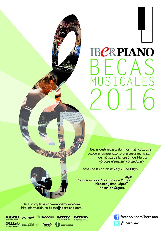 GANADORES BECAS MUSICALES IBERPIANO 2016